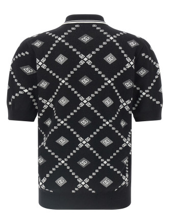 Knitted polo shirt #