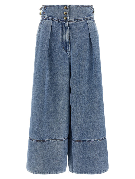 'Denim Culotte' jeans #1