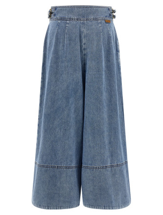 'Denim Culotte' jeans #