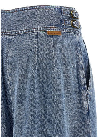 'Denim Culotte' jeans #