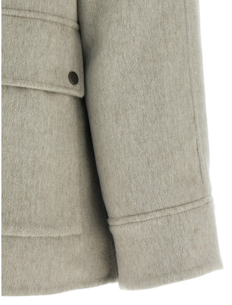 Sheepskin insert jacket #