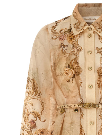 'Memento Buttoned Midi' dress #