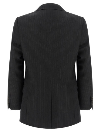 Pinstripe blazer #