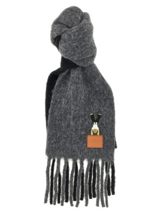 'Acrobat' double-face scarf