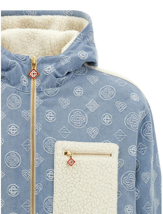 Monogram reversible jacket #