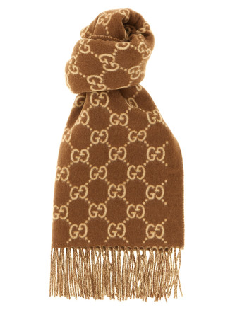 GG cashmere scarf
