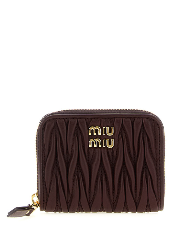 Small wallet matelassé nappa leather #1