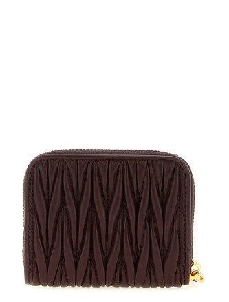 Small wallet matelassé nappa leather #