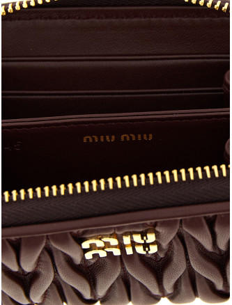 Small wallet matelassé nappa leather #