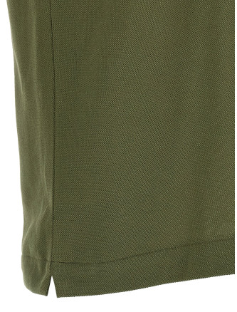 Logo patch polo shirt #