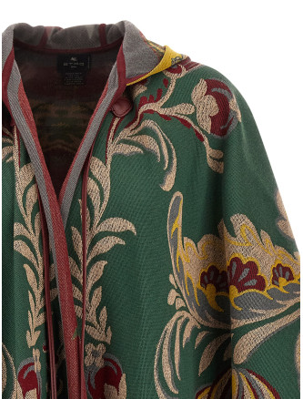 Floral paisley cape #