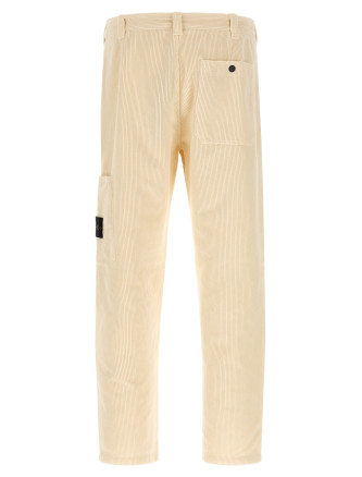 Velvet cargo pants #