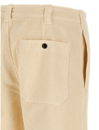 Velvet cargo pants #