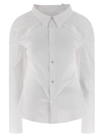 'Numeric signature MM6' embroidered shirt