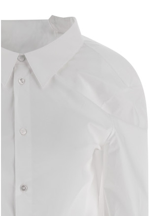 'Numeric signature MM6' embroidered shirt #