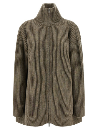 Panel insert cardigan