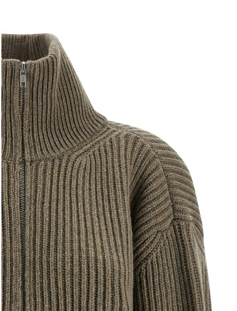 Panel insert cardigan #