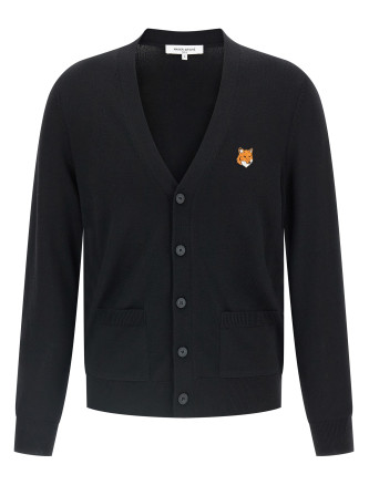 'Fox Head' cardigan