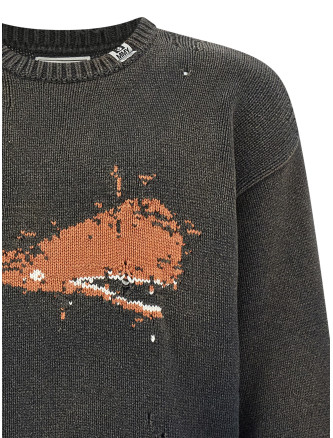 'Whale Jacquard Knit' sweater #