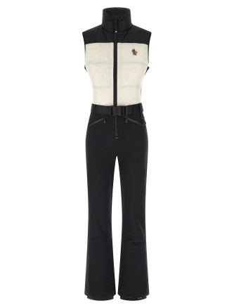 Sleeveless ski suit