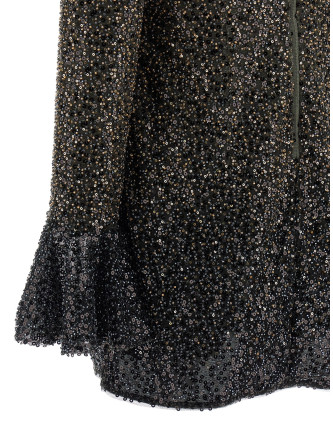 'Beaded Ls Mini' dress #