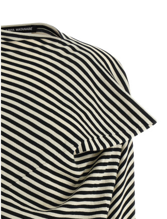 Striped crop sweater #