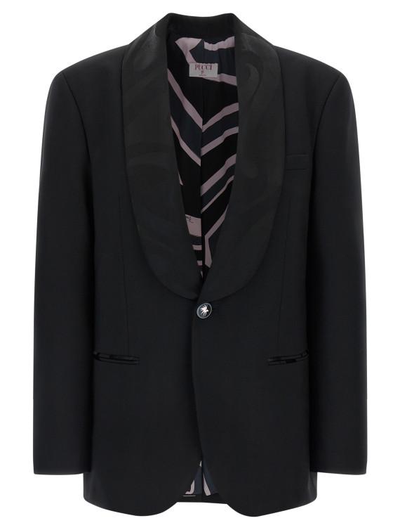 'Labirinto' single-breasted blazer #1
