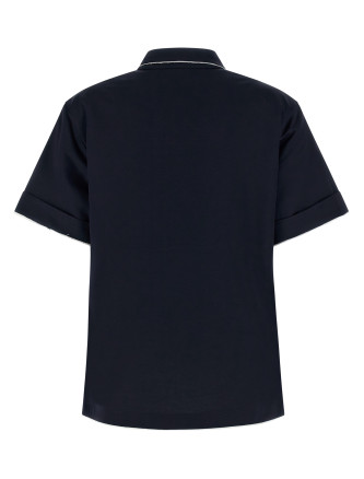 Double-layer polo shirt #