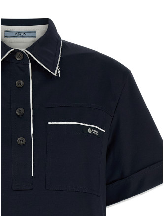 Double-layer polo shirt #