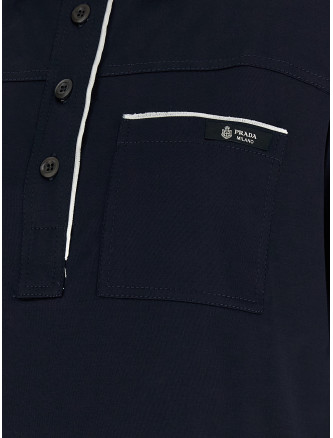 Double-layer polo shirt #