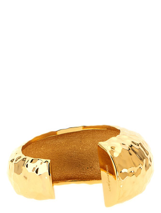 'Hammered Gold Cuff' bracelet #