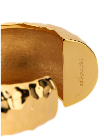 'Hammered Gold Cuff' bracelet #