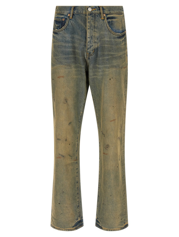 'P011 Dirty Oil Repair' jeans #1