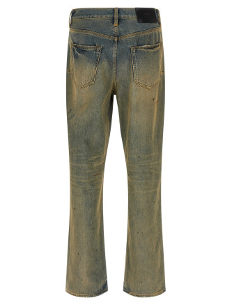 'P011 Dirty Oil Repair' jeans #
