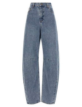 'Blue Barrel Leg' jeans