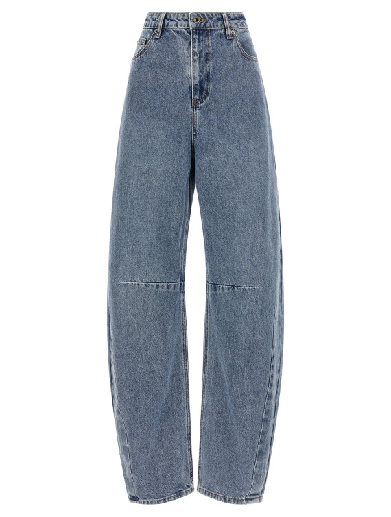 'Blue Barrel Leg' jeans #1