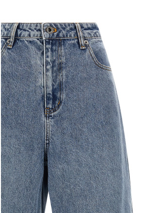 'Blue Barrel Leg' jeans #
