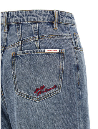'Blue Barrel Leg' jeans #
