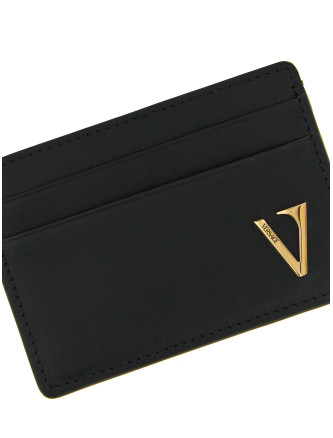'V Logo' card holder #