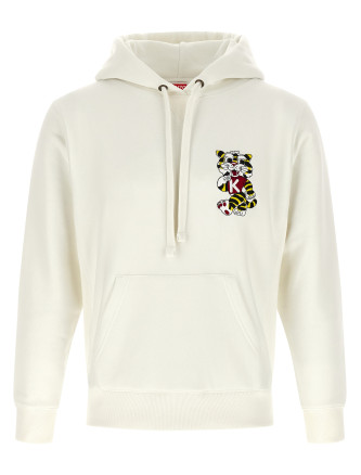 'Wild Tiger Embroidered' hoodie
