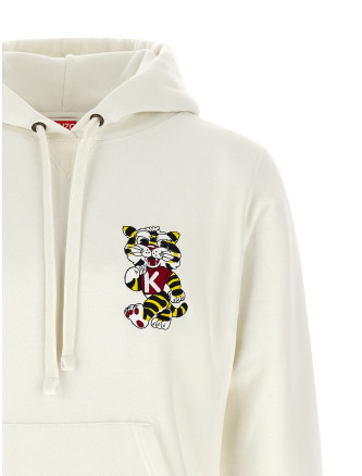 'Wild Tiger Embroidered' hoodie #