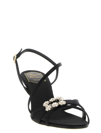 'Mini flower strass' sandals #