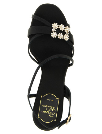 'Mini flower strass' sandals #