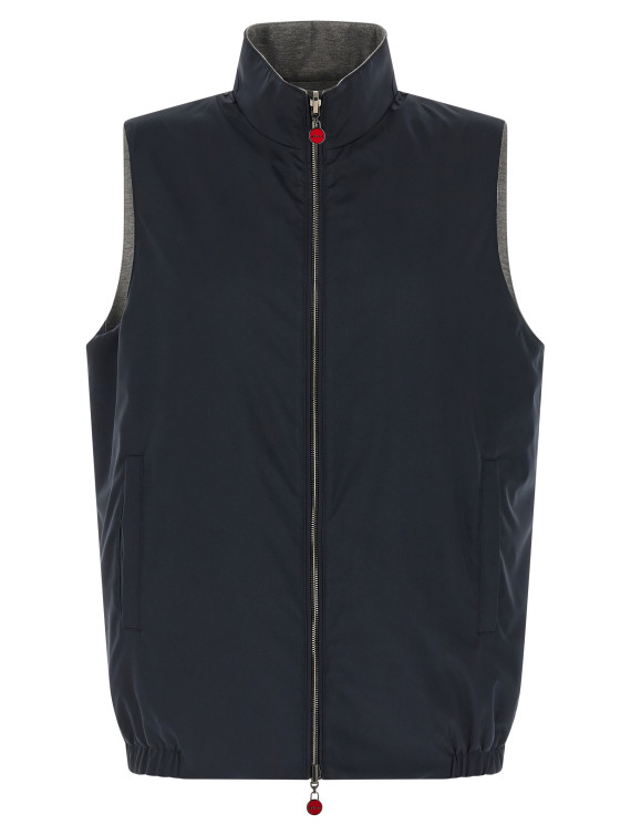 Double face nylon vest #1