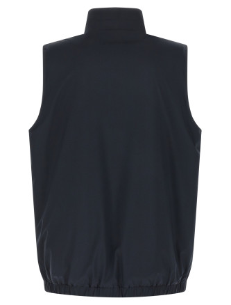 Double face nylon vest #