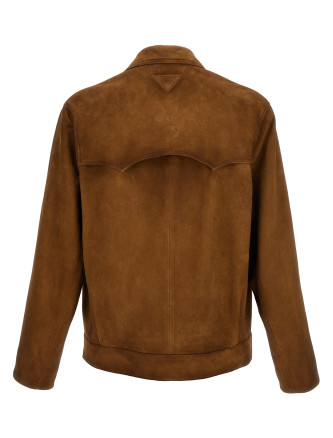 Suede blouson #