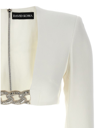 Top '3D Crystsal Chain and Square Neck' #