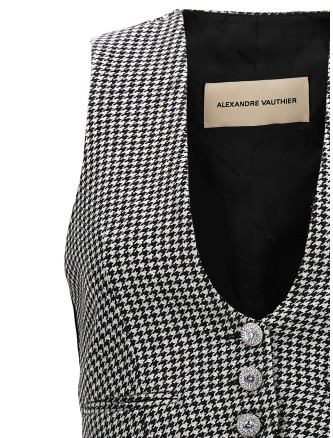 Houndstooth waistcoat #