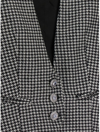Houndstooth waistcoat #
