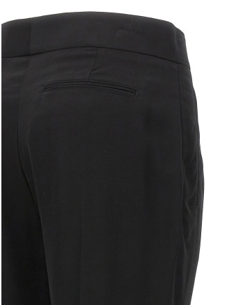 Metal bar detail trousers #